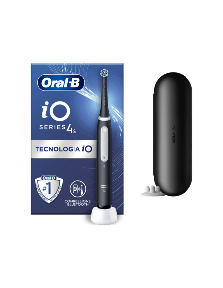 Oral-B iO 4S Adulto Cepillo dental vibratorio Negro