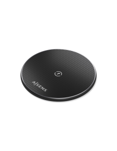 AISENS ASCH-15W1WC058-BK cargador de dispositivo móvil Smartphone Cargador inalámbrico Interior