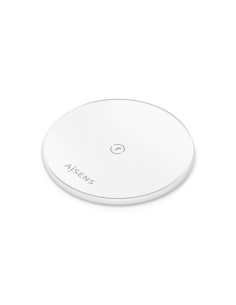 AISENS ASCH-15W1WC057-W cargador de dispositivo móvil Smartphone Cargador inalámbrico Interior