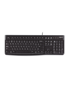 Logitech Keyboard K120 for Business teclado Universal USB QWERTY Inglés Negro