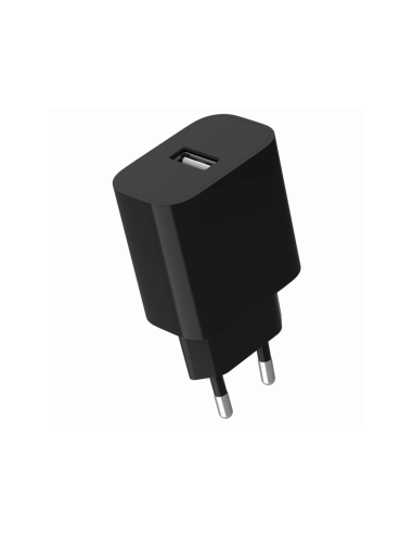 Gembird TA-UC-1A12-01-BK cargador de dispositivo móvil Universal Negro Corriente alterna Interior