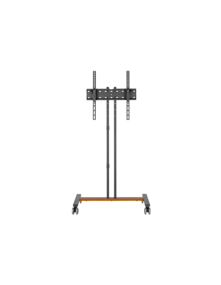 AISENS Soporte de Suelo ECO con Rueda para Monitor/Tv 35Kg de 32-55, Negro