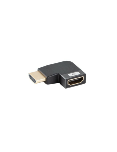 Lanberg AD-HDMI-09 adaptador de cable de vídeo HDMI tipo A (Estándar) Negro, Plata