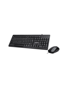 GIGABYTE KM6300 teclado Ratón incluido Hogar USB QWERTY Español Negro