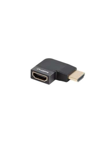 Lanberg AD-HDMI-10 adaptador de cable de vídeo HDMI tipo A (Estándar) Negro, Plata