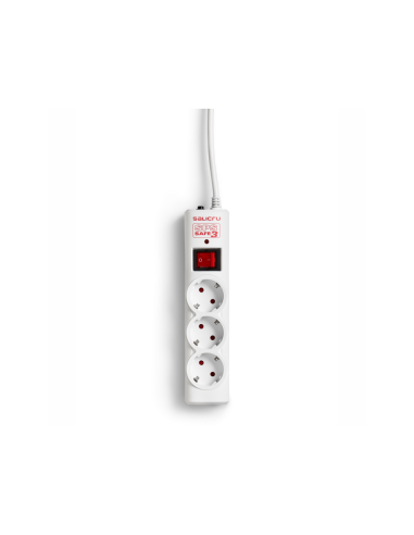 Salicru 680BA000001 limitador de tensión Blanco 3 salidas AC 250 V 1,5 m