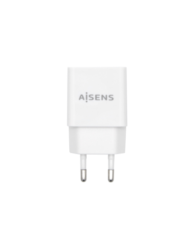 AISENS Cargador USB 10W Alta Eficiencia, 5V/2A, Blanco