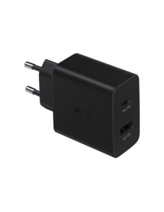 Samsung EP-TA220NBEGEU cargador de dispositivo móvil Auriculares, Auriculares, Portátil, Smartphone, Reloj inteligente, Tableta 