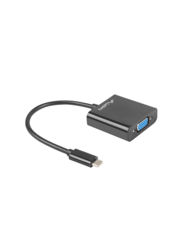 Lanberg AD-UC-VG-01 Adaptador gráfico USB 1920 x 1200 Pixeles Negro