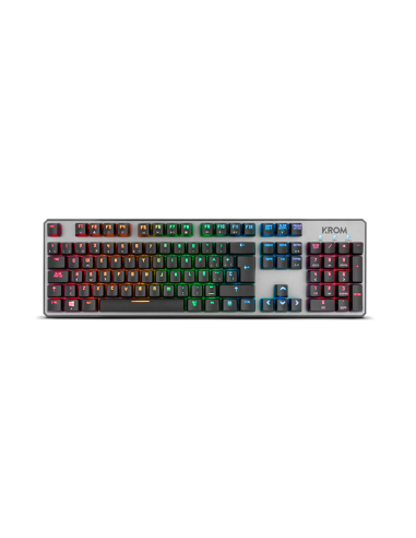 Krom Kernel teclado Juego USB Negro