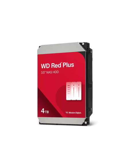 Western Digital Red Plus WD40EFZZ disco duro interno 4 TB 5400 RPM 128 MB 3.5" Serial ATA III