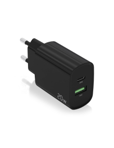 AISENS A110-0755 cargador de dispositivo móvil Universal Negro Corriente alterna Carga rápida Interior