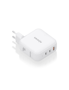 AISENS ASCH-140W3P030-W cargador de dispositivo móvil Universal Corriente alterna Carga rápida Interior