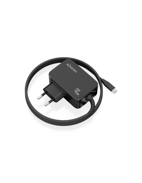 AISENS ASCH-1PD45WL032-BK cargador de dispositivo móvil Universal Corriente alterna Interior