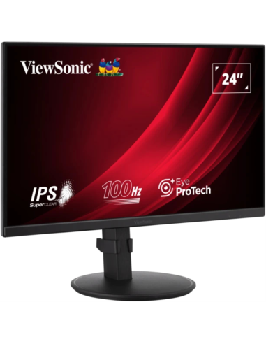 Viewsonic VA VA2408-HDJ pantalla para PC 61 cm (24") 1920 x 1080 Pixeles Full HD LED Negro
