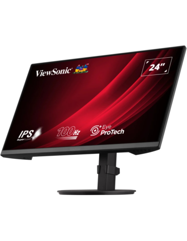 Viewsonic VA VA2408-HDJ pantalla para PC 61 cm (24") 1920 x 1080 Pixeles Full HD LED Negro