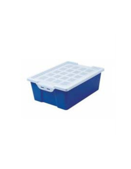 FAIBO Caja apilable para almacenaje con tapa