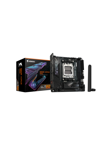 GIGABYTE B850I AORUS PRO placa base AMD B850 Zócalo AM5 mini ITX