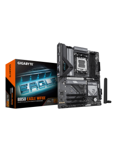 GIGABYTE B850 EAGLE WIFI6E Placa Base - Procesadores AMD Ryzen Serie 9000, VRM digital de 8+2+2 fases, hasta 8200MHz DDR5 (OC), 