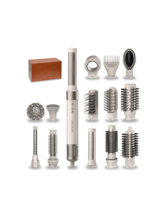 Cecotec Bamba CeramicCare 14in1 Herramienta de peinado con múltiples accesorios Champán 1400 W 1,8 m