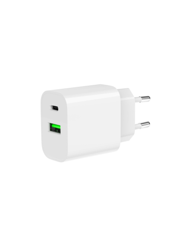Gembird TA-UC-PDQC20-01-W cargador de dispositivo móvil Universal Blanco Corriente alterna Carga rápida Interior