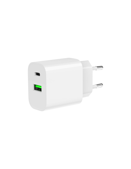 Gembird TA-UC-PDQC20-01-W cargador de dispositivo móvil Universal Blanco Corriente alterna Carga rápida Interior
