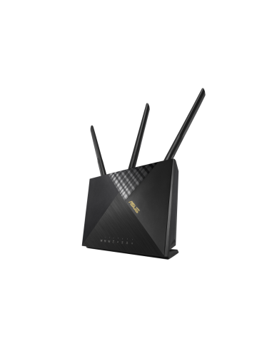 ASUS 4G-AX56 router inalámbrico Gigabit Ethernet Doble banda (2,4 GHz / 5 GHz) Negro