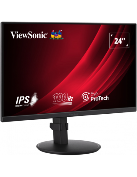Viewsonic VG2408A-MHD pantalla para PC 61 cm (24") 1920 x 1080 Pixeles Full HD LED Negro