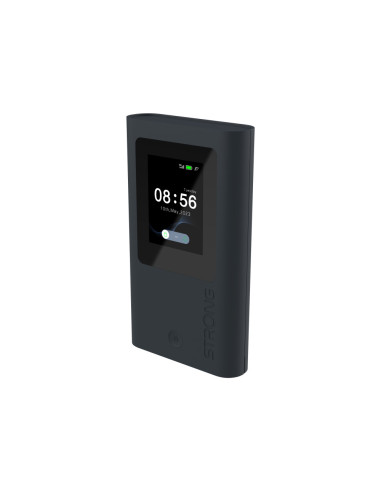 Strong 5GMIFIAX1800 router inalámbrico Doble banda (2,4 GHz / 5 GHz) 5G Negro