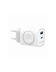 Gembird TA-UC-PDQCW20-01-W cargador de dispositivo móvil Universal Blanco Corriente alterna Carga rápida Interior