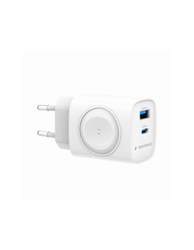 Gembird TA-UC-PDQCW20-01-W cargador de dispositivo móvil Universal Blanco Corriente alterna Carga rápida Interior