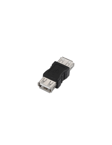 AISENS A103-0037 cambiador de género para cable USB A Negro