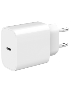 Gembird TA-UC-PD20-01-W cargador de dispositivo móvil Smartphone Blanco Corriente alterna Carga rápida Interior