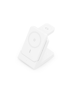 AISENS ASCH-15W4WC063-W cargador de dispositivo móvil Auriculares, Smartphone, Reloj inteligente Cargador inalámbrico Interior