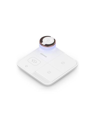 AISENS ASCH-15W4WC061-W cargador de dispositivo móvil Auriculares, Smartphone, Reloj inteligente Cargador inalámbrico Interior