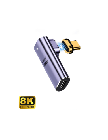 Ewent EC1049 cambiador de género para cable USB-C Púrpura