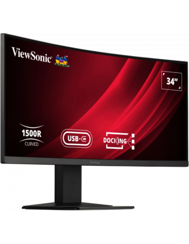 Viewsonic Display VG3419C pantalla para PC 86,4 cm (34") 3440 x 1440 Pixeles UltraWide Quad HD LED Negro