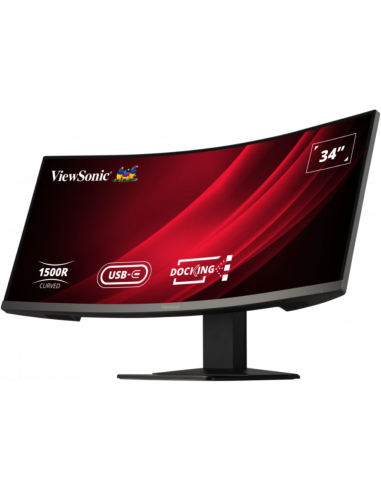 Viewsonic Display VG3419C pantalla para PC 86,4 cm (34") 3440 x 1440 Pixeles UltraWide Quad HD LED Negro