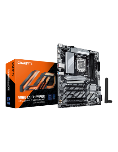 GIGABYTE B860 DS3H WIFI6E placa base Intel B860 LGA 1851 (Socket V1) ATX
