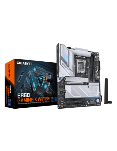 GIGABYTE B860 GAMING X WIFI6E placa base Intel B860 LGA 1851 (Socket V1) ATX