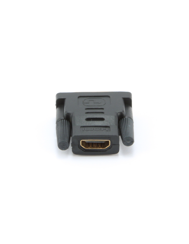 Gembird A-HDMI-DVI-2 cambiador de género para cable Negro