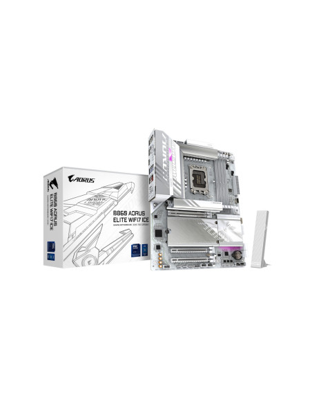GIGABYTE B860 AORUS ELITE WIFI7 ICE Intel B860 LGA 1851 (Socket V1) ATX