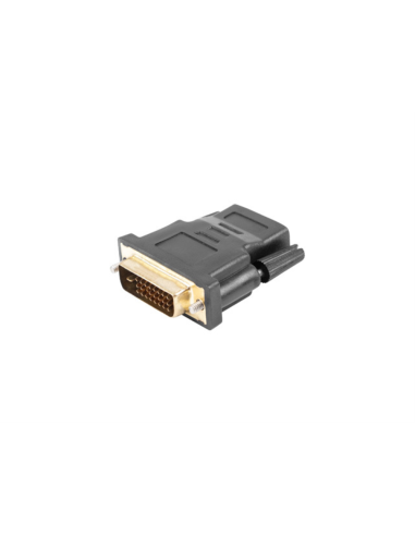 Lanberg AD-0010-BK cambiador de género para cable HDMI DVI-D Negro