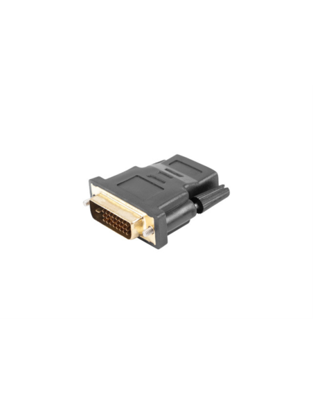 Lanberg AD-0010-BK cambiador de género para cable HDMI DVI-D Negro