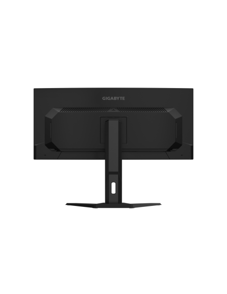 GIGABYTE Monitor de juegos curvo OLED WQHD MO34WQC2 de 34" - 3440 x 1440, 240Hz, 0.03ms, KVM, 250 cd/m², FreeSync Premium Pro, D