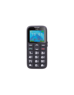 Trevi Sicuro 10 4,5 cm (1.77") Negro Teléfono para personas mayores