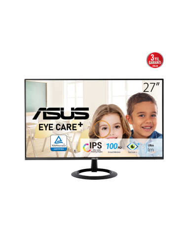 ASUS VZ27EHF pantalla para PC 68,6 cm (27") 1920 x 1080 Pixeles Full HD LCD Negro