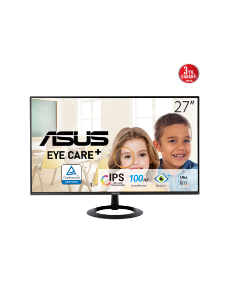 ASUS VZ27EHF pantalla para PC 68,6 cm (27") 1920 x 1080 Pixeles Full HD LCD Negro