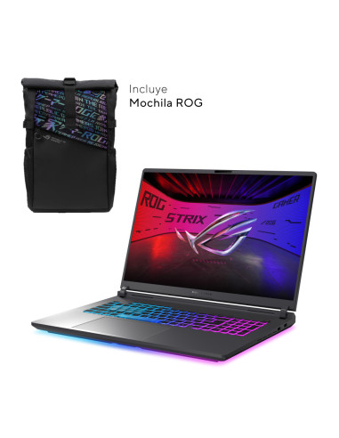 ASUS ROG Strix G18 G815LR-S9046 - Ordenador Portátil Gaming de 18" WQXGA 240Hz (Intel Core Ultra 9 275HX, 32GB RAM, 1TB SSD, NVI