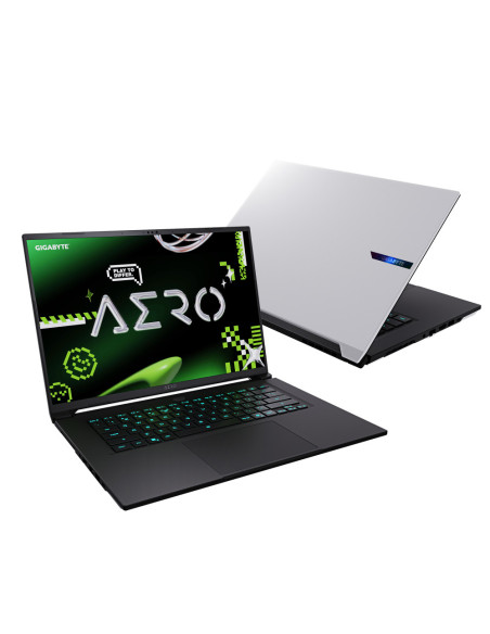 GIGABYTE AERO X16 Portátil Gaming - Copilot+ PC, 16" QHD 165Hz, AMD Ryzen AI 7 HX 350, RTX 5070, 32 GB DDR5 5200MHz, 1 x SSD Gen